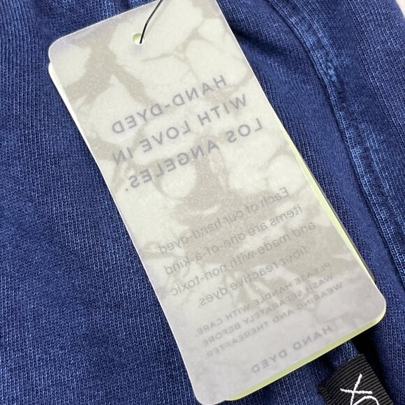 NUX Pants Womens S Terry Bootcut Blue Stone Pull On Bamboo Cotton Blend Lounge - Picture 5 of 14